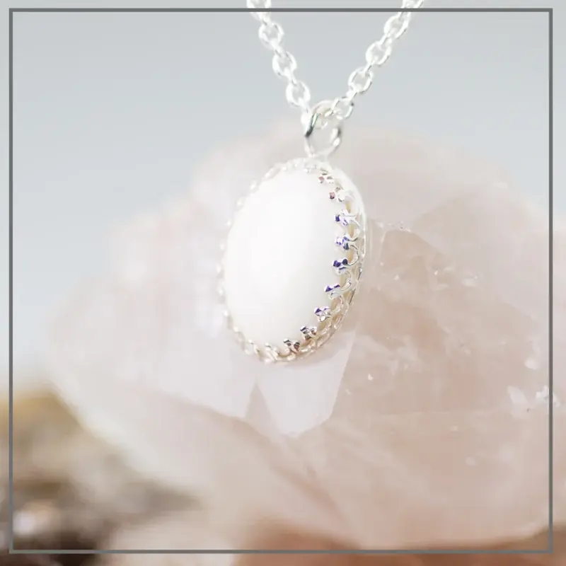 Moedermelk ketting Royale Zilver