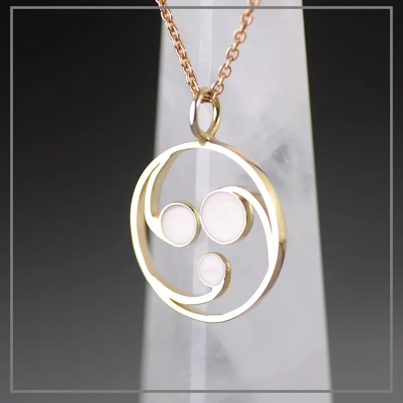 Moedermelk ketting Samen Goud
