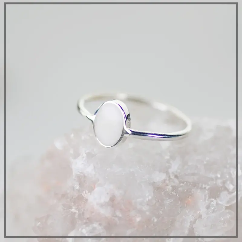 Moedermelk ring Beau Zilver