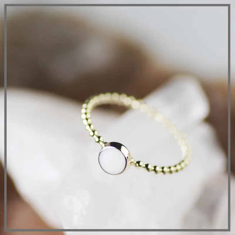 Moedermelk ring Cecil goud