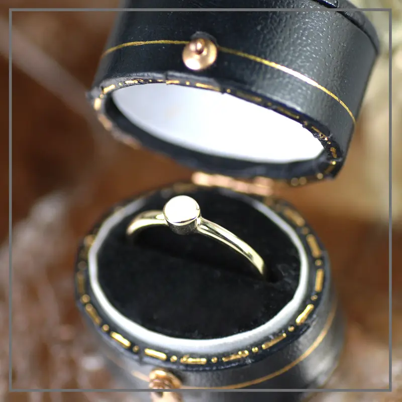 Moedermelk ring de Verbinding Goud Klein