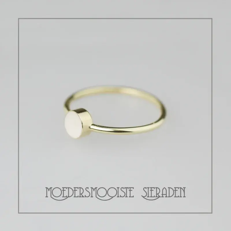 Moedermelk ring Kate Goud
