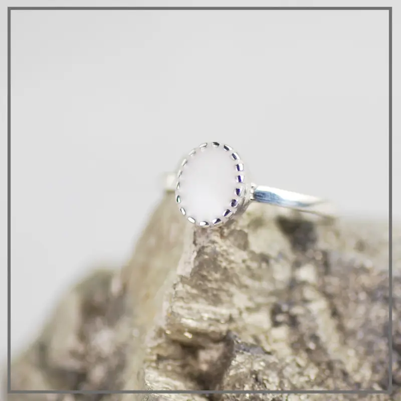 Moedermelk ring Kirsten Zilver