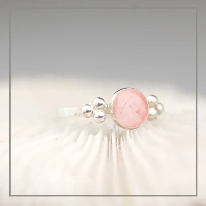 Moedermelk ring Lora Silver