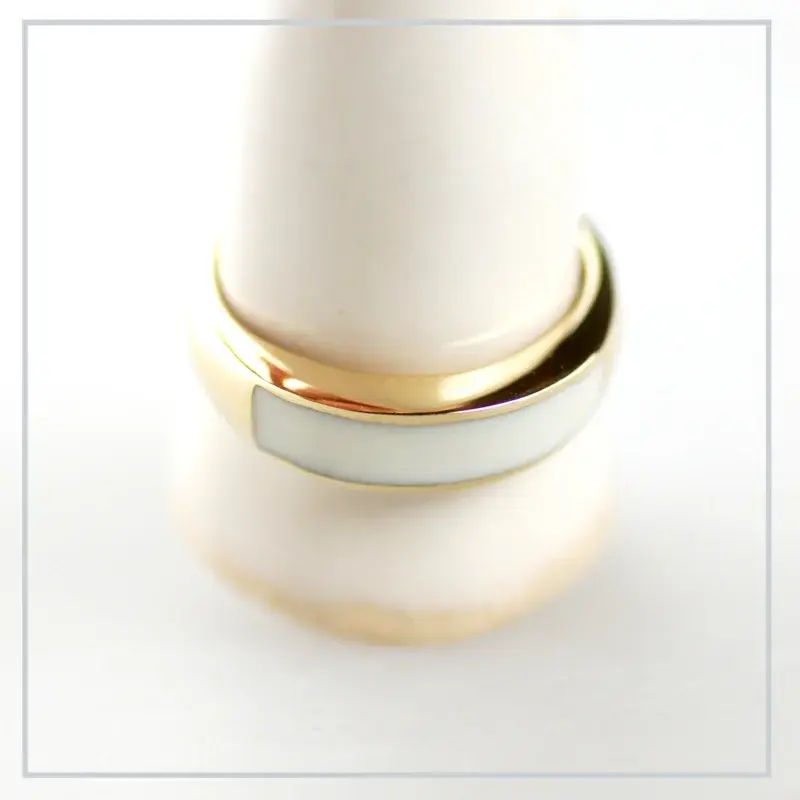 Moedermelk ring Minimal Design Goud