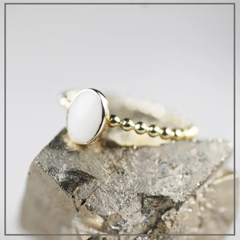 Moedermelk ring Puur Verlangen Goud