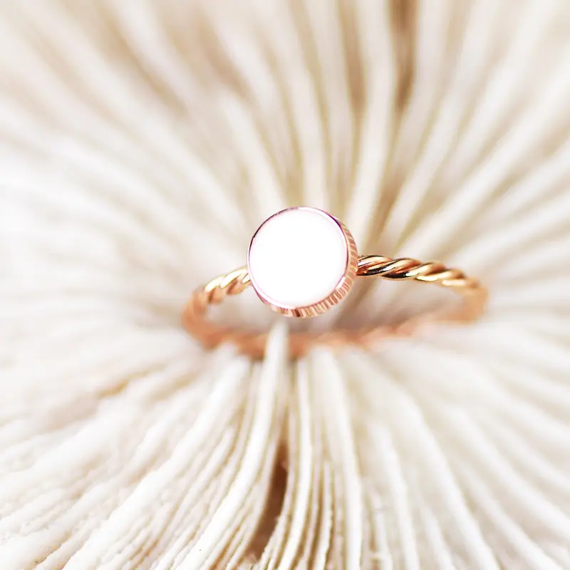 Moedermelk ring Queen of Rose