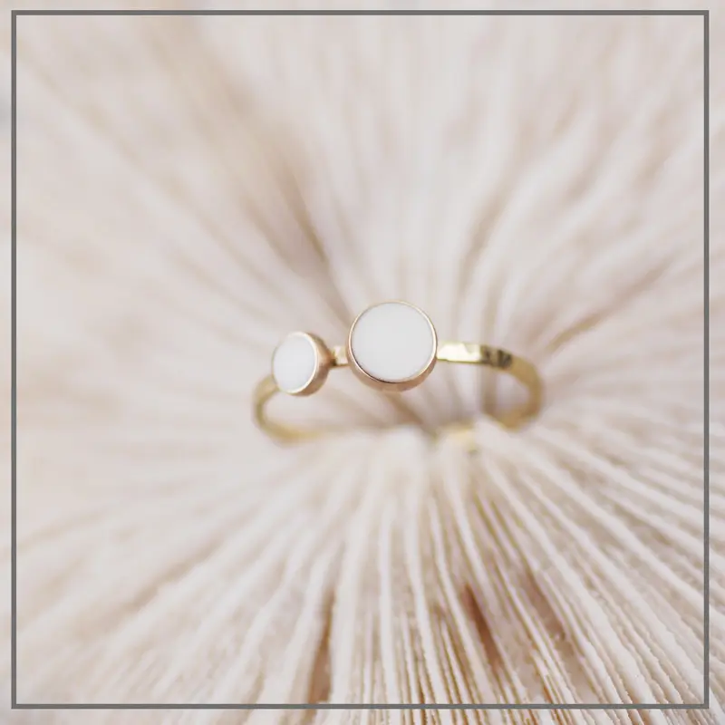 Moedermelk ring Sublime Double Pure