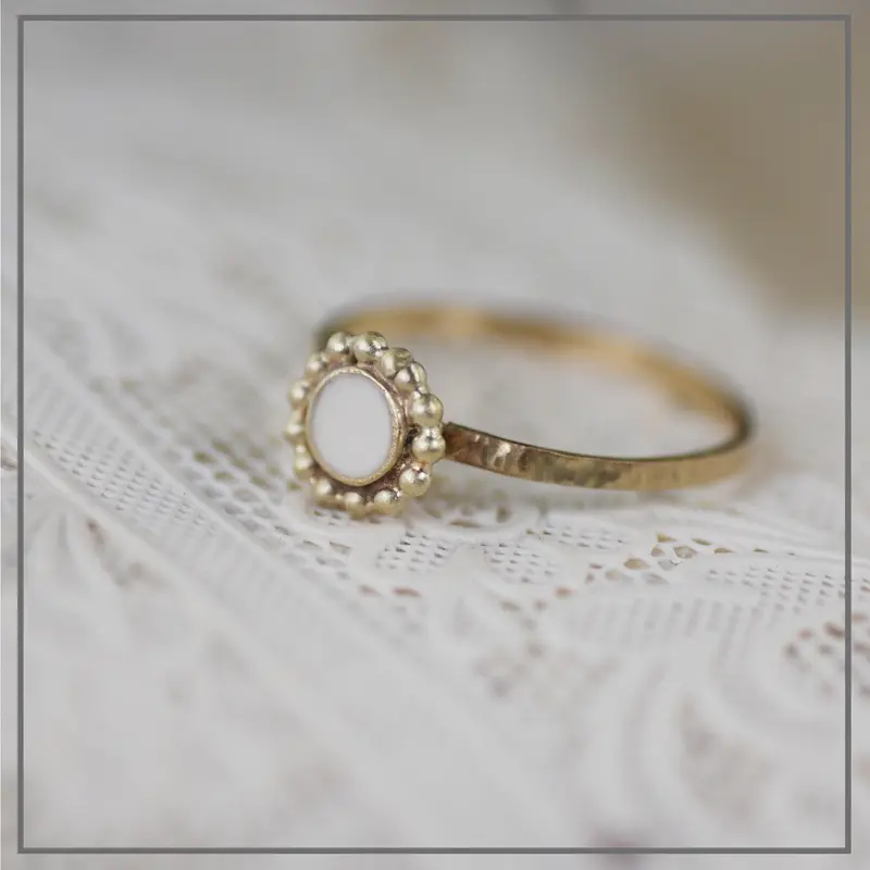 Moedermelk ring Vera #1 Gold