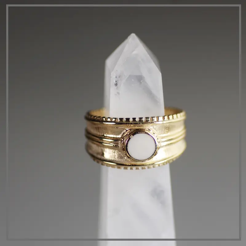 Moedermelk ring Vital #1 Gold
