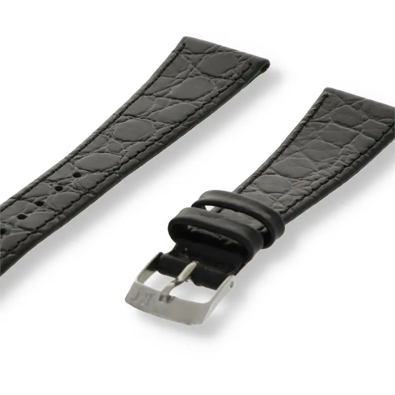 Morellato Basic Collection Horlogeband Leer Zwart Birmin