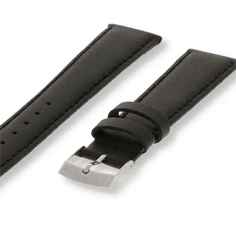 Morellato Basic Collection Horlogeband Leer Zwart Gelso