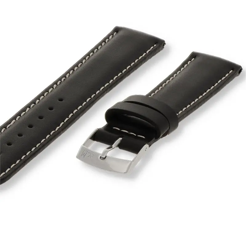 Morellato Basic Collection Horlogeband Leer Zwart RODIUS
