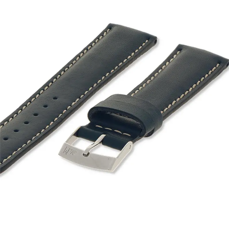 Morellato Basic Collection Horlogeband Leer Zwart Rodius