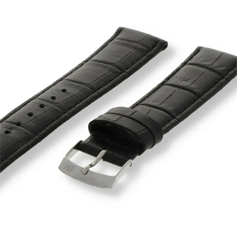 Morellato Basic Collection Horlogeband Leer Zwart Samba