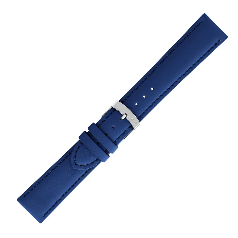 Morellato Grafic Horlogeband Leer Blauw GRAFIC