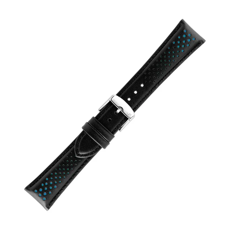 Morellato Lipari Horlogeband Leer Zwart Lipari