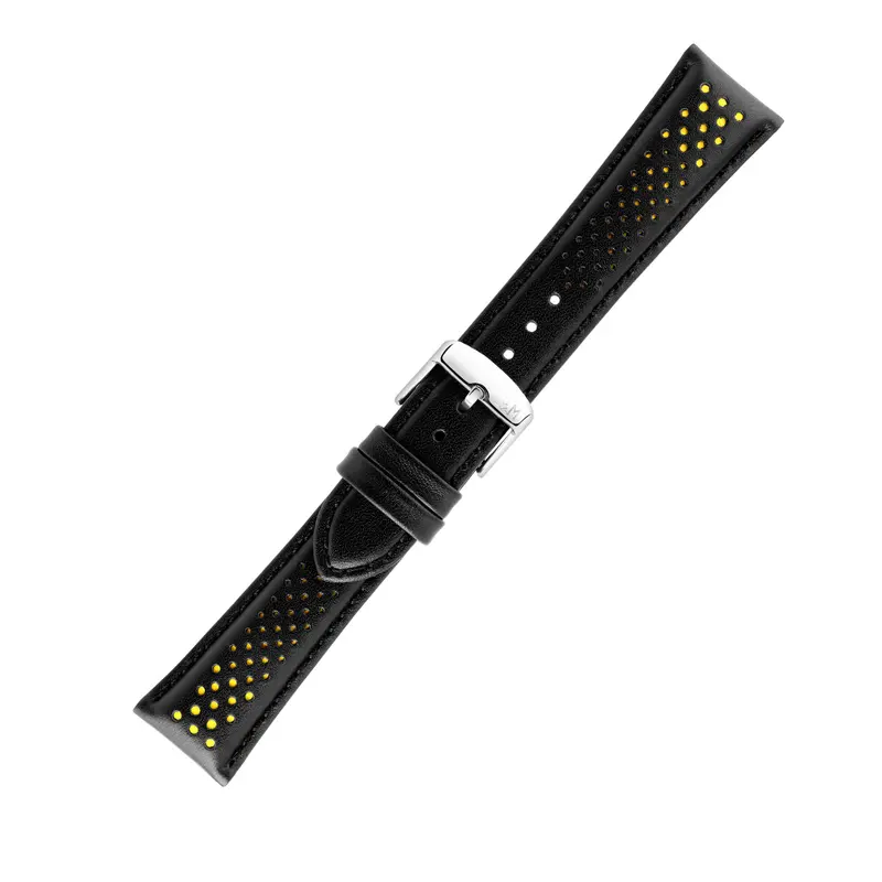 Morellato Lipari Horlogeband Leer Zwart LIPARI