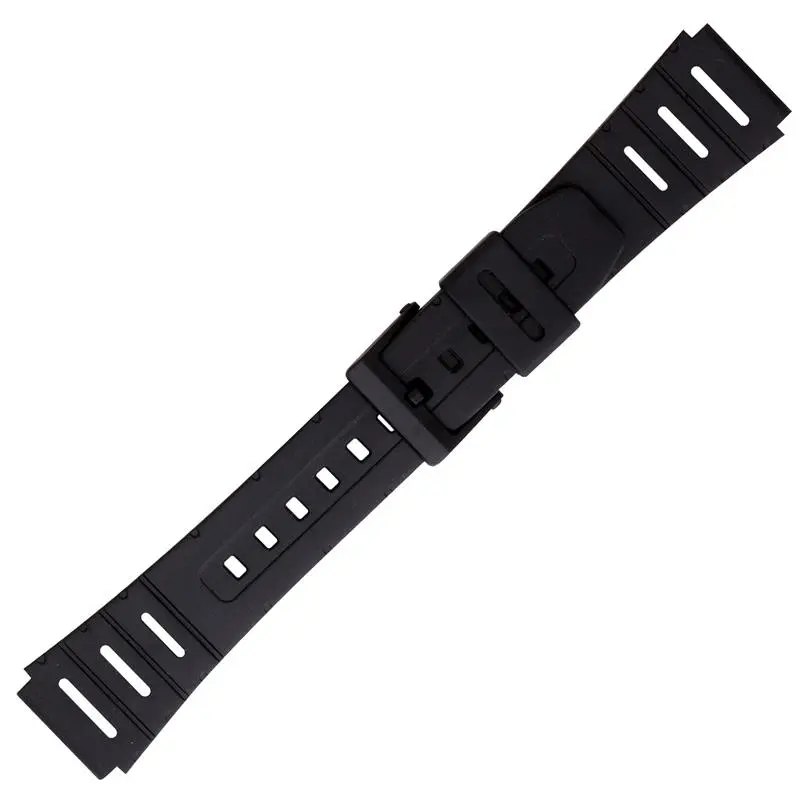 Morellato Rubber Collection Horlogeband Rubber Zwart Spiro