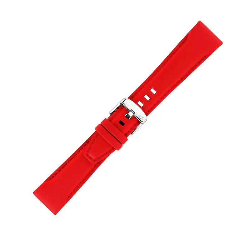 Morellato Sanremo Horlogeband Leer Rood
