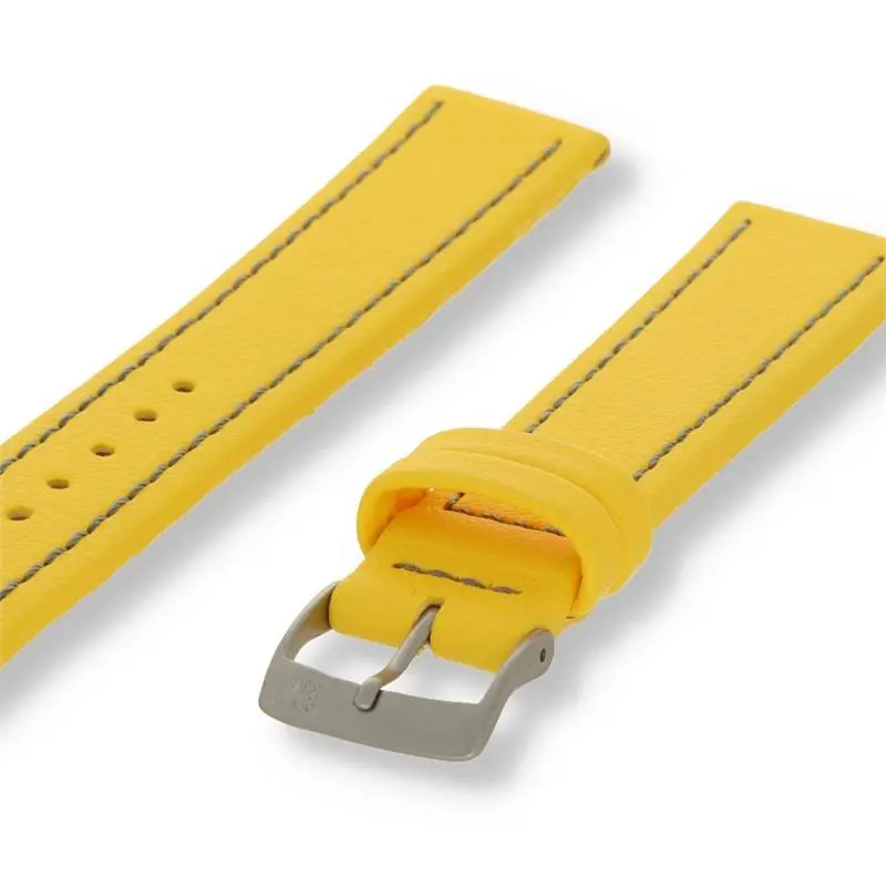 Morellato Sport Collection Horlogeband Leer Geel