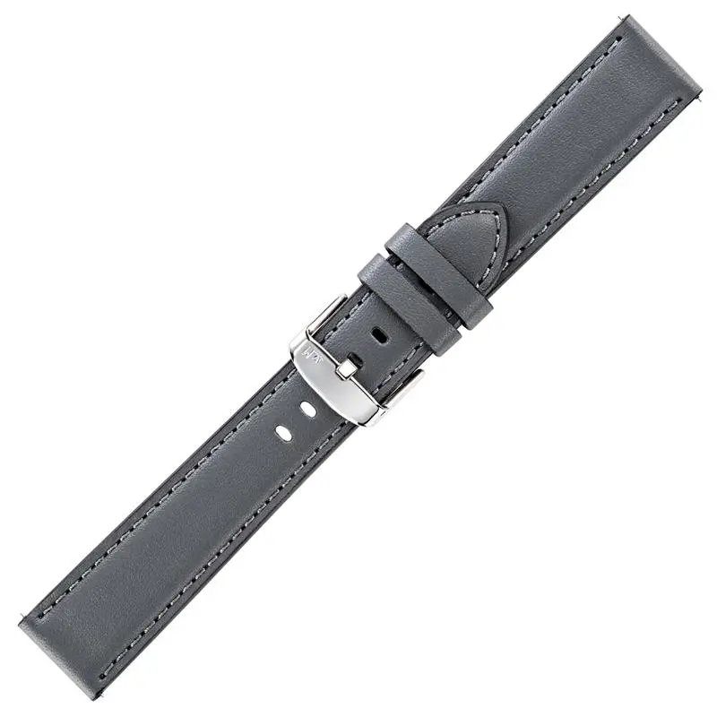 Morellato Sport Collection Horlogeband Leer Grijs Ec