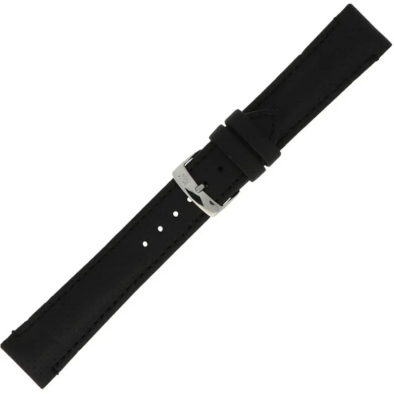 Morellato Sport Collection Horlogeband Leer Zwart 19RACE