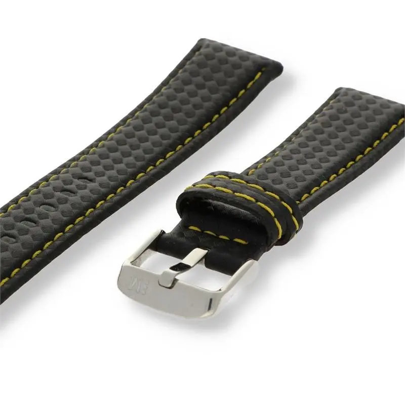 Morellato Sport Collection Horlogeband Leer Zwart BIKING KING KING KING KING