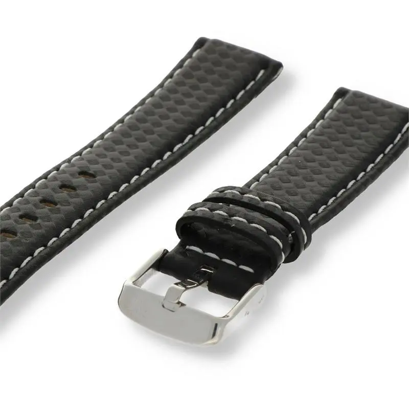 Morellato Sport Collection Horlogeband Leer Zwart Biking