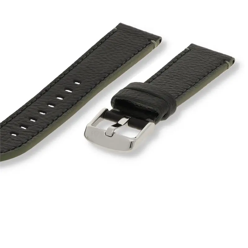 Morellato Sport Collection Horlogeband Leer Zwart Paraglidin