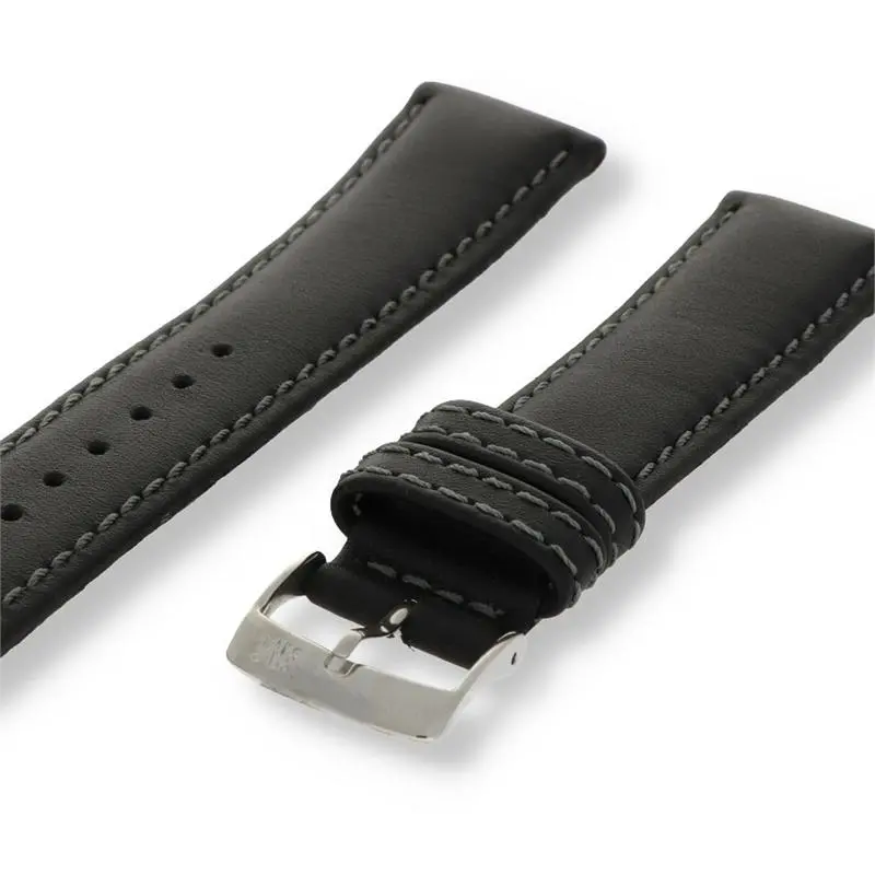 Morellato Sport Collection Horlogeband Leer Zwart Regatt