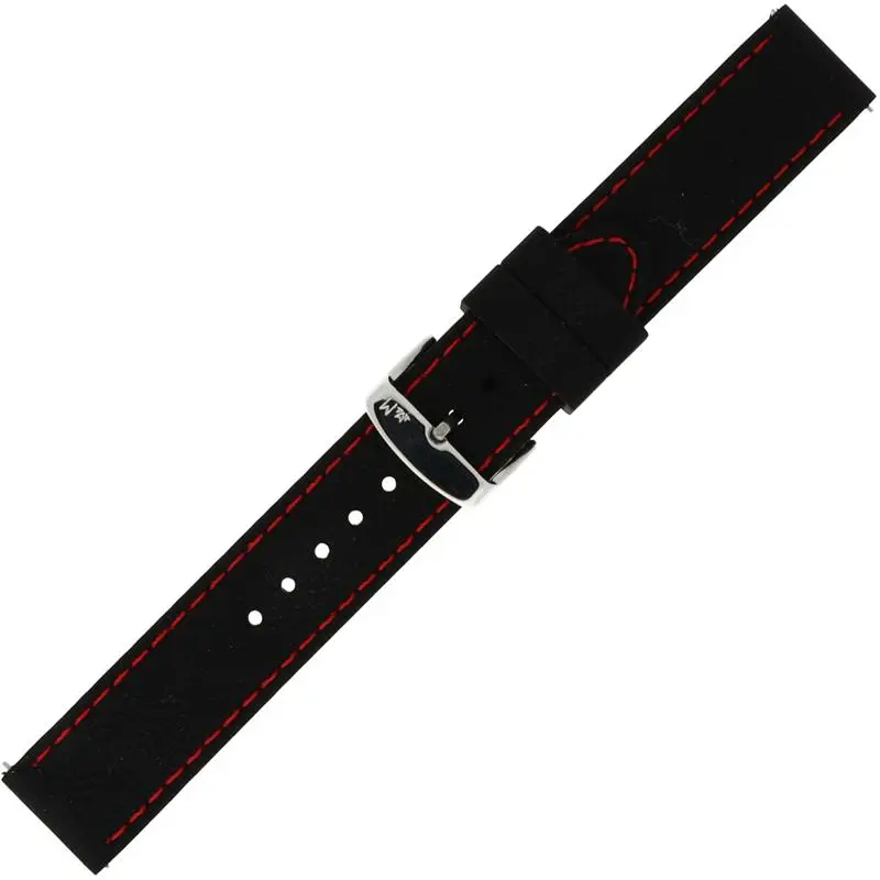 Morellato Sport Collection Horlogeband Rubber Zwart NZA.EC