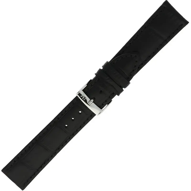 Morellato XL Horlogeband Leer Zwart Bolle