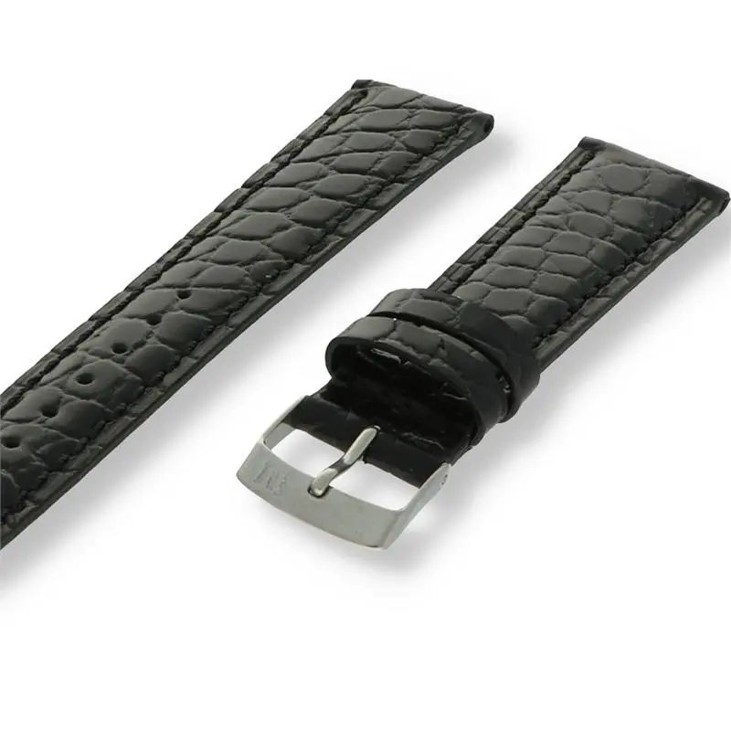 Morellato XL Horlogeband Leer Zwart Liverp