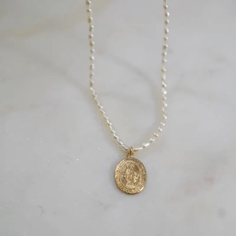Mother Pearl Necklace
