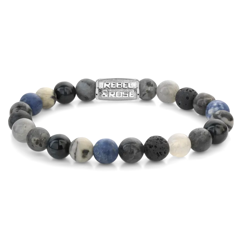 Mountain High - 8mm - Heren Kralen Armband