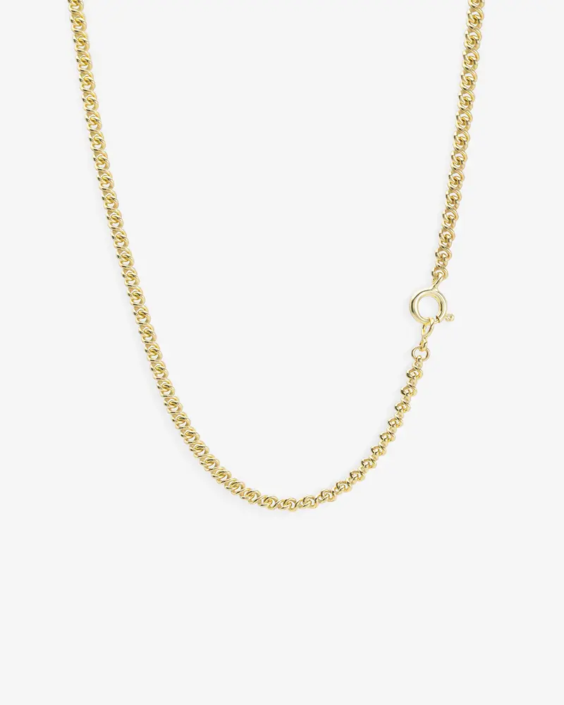 Never ending 3.4 mm | Gold Plated Silver