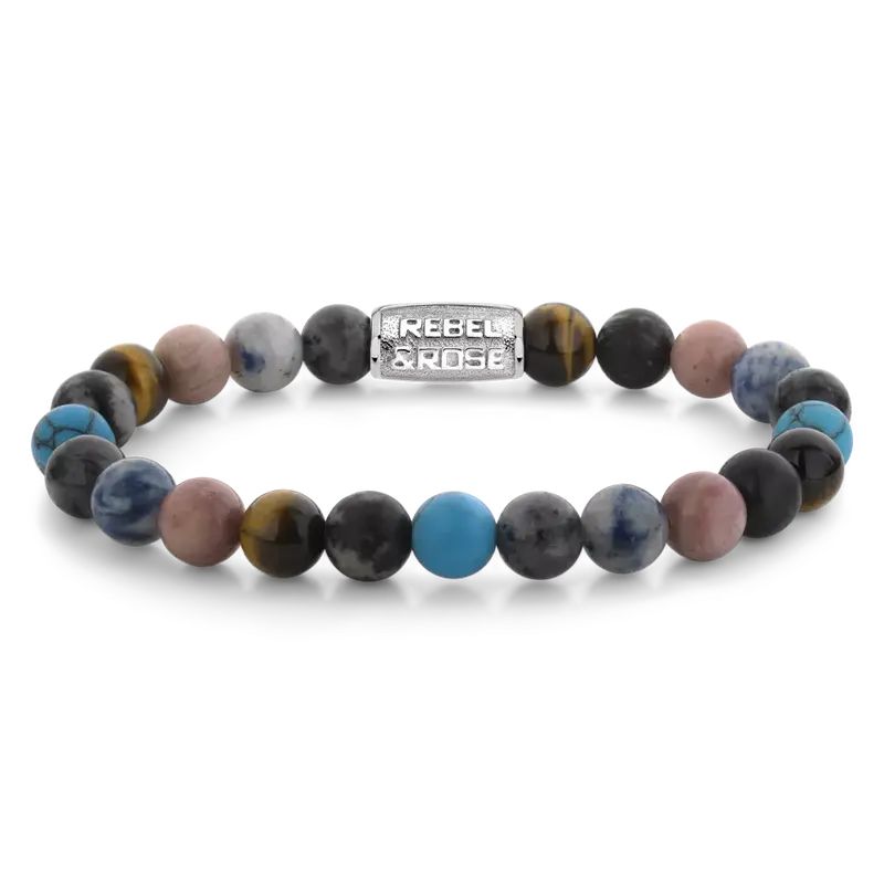 Ocean Coral - 8 mm - Heren Kralen Armband