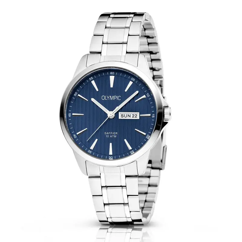 Olympic Horloge JOHN Blauw