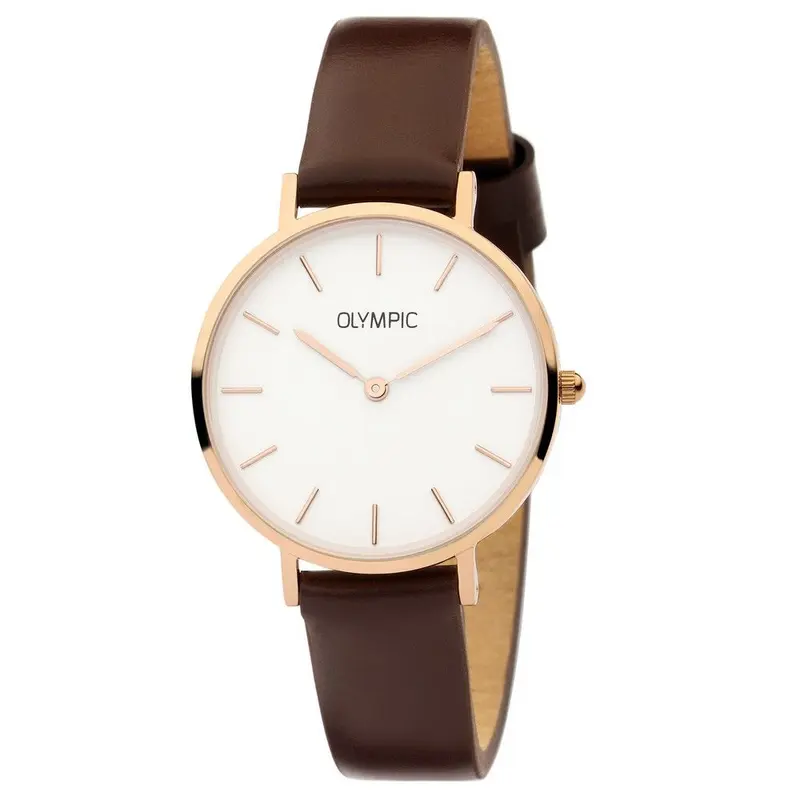 Olympic Horloge OL66DRL001 Bruin