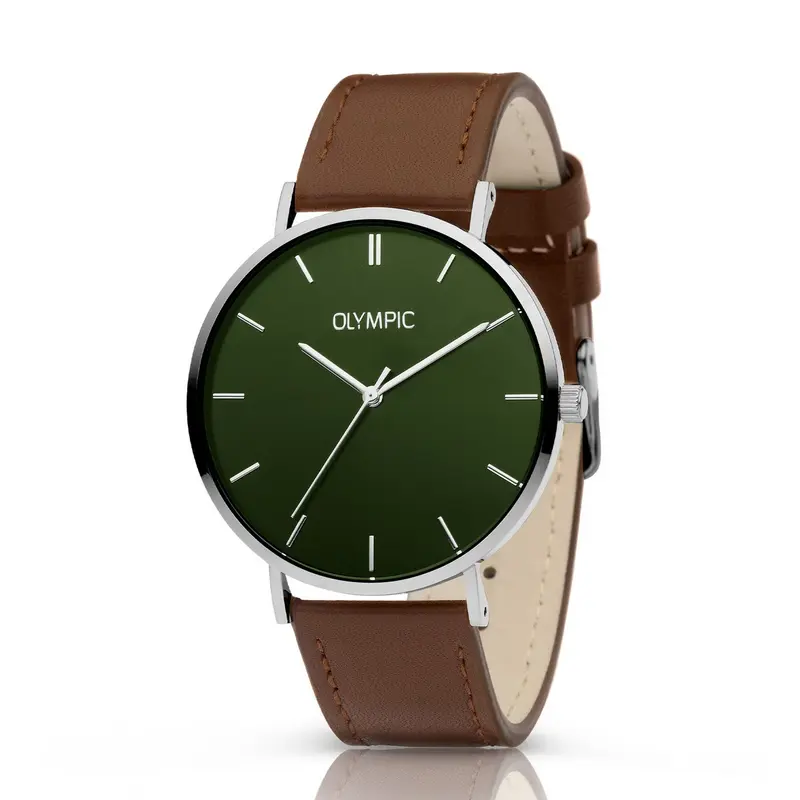 Olympic Horloge OL66HSL017 Bruin