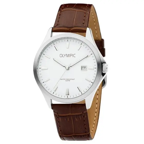 Olympic Horloge OL72HSL064 Bruin
