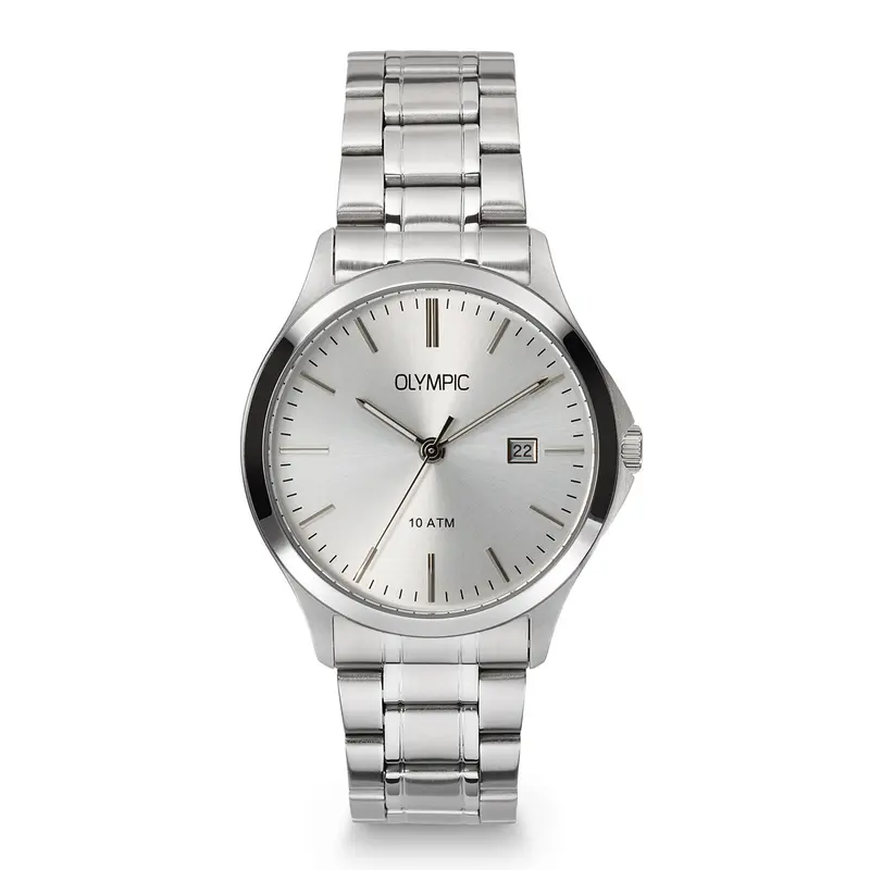 Olympic OL26HSS324 Milan Horloge Heren Staal 39mm
