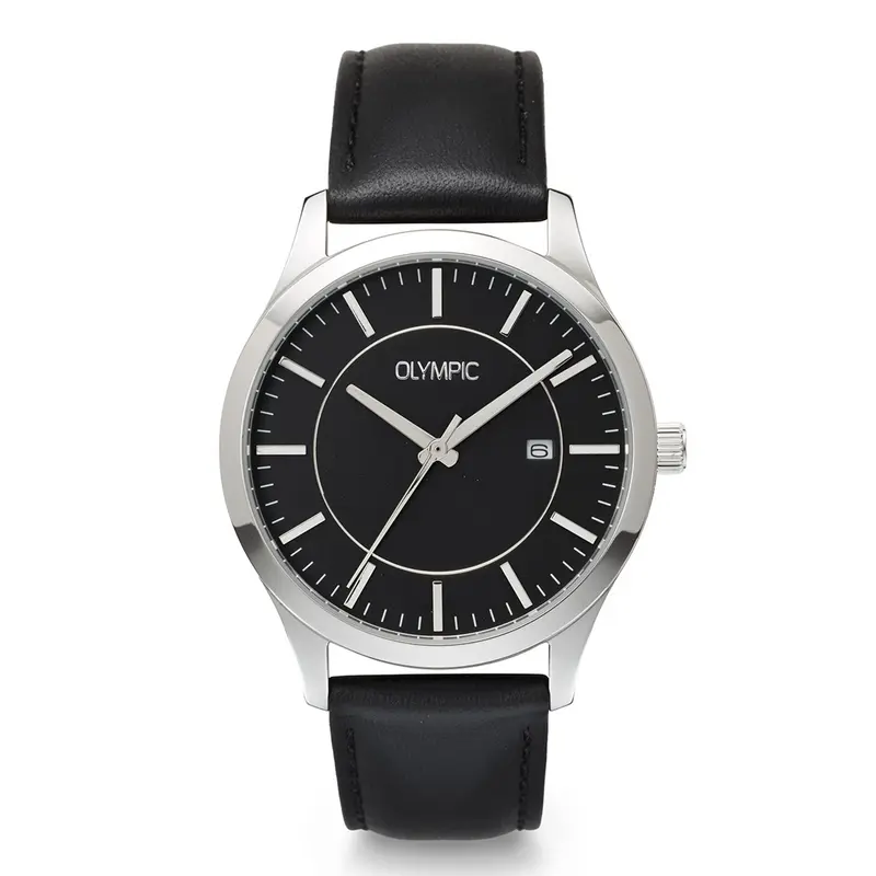 Olympic OL80HSL001 Damian Horloge Heren Staal 40mm