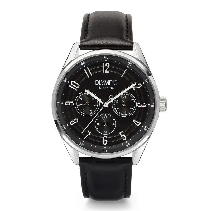 Olympic OL90HSL002 Daily Classic Horloge Heren Staal 40mm
