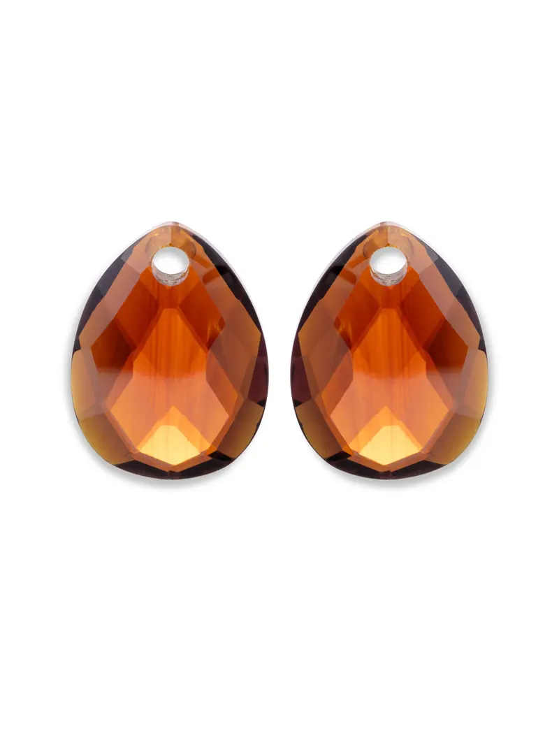 Oorbel Edelstenen Afterglow Citrine Quartz
