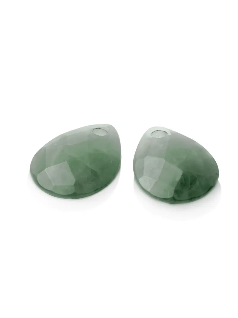 Oorbel Edelstenen Afterglow Green Aventurine