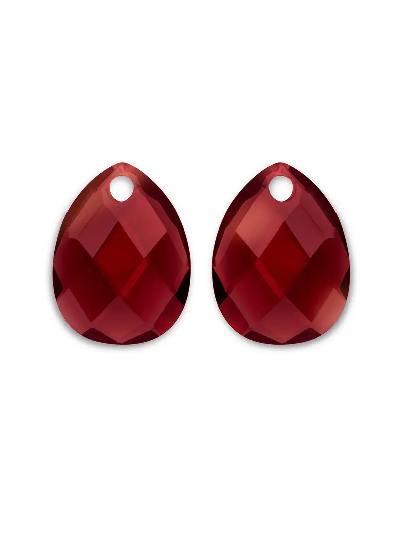 Oorbel Edelstenen Afterglow Ruby Quartz