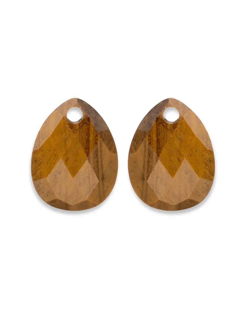 Oorbel Edelstenen Afterglow Tiger Eye