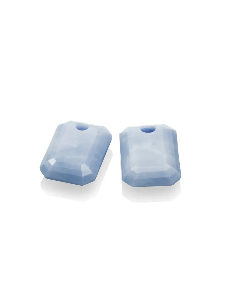 Oorbel Edelstenen Baguette Blue Aventurine
